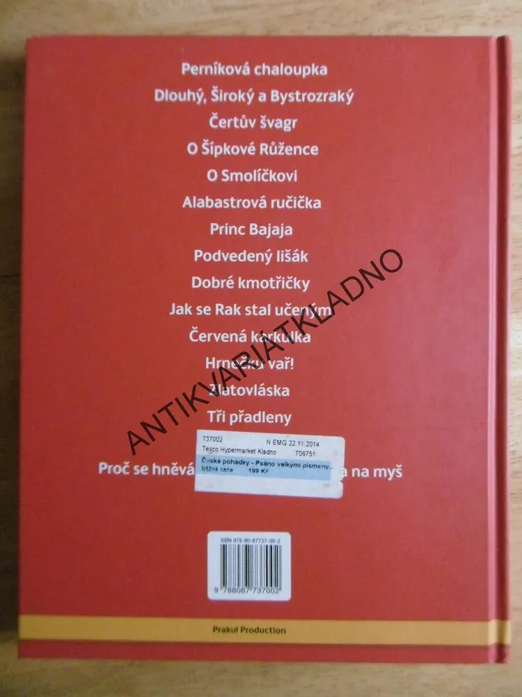 ČESKÉ POHÁDKY, ZDENĚK ERTL, TEREZA JANKŮ, 2013,**an
