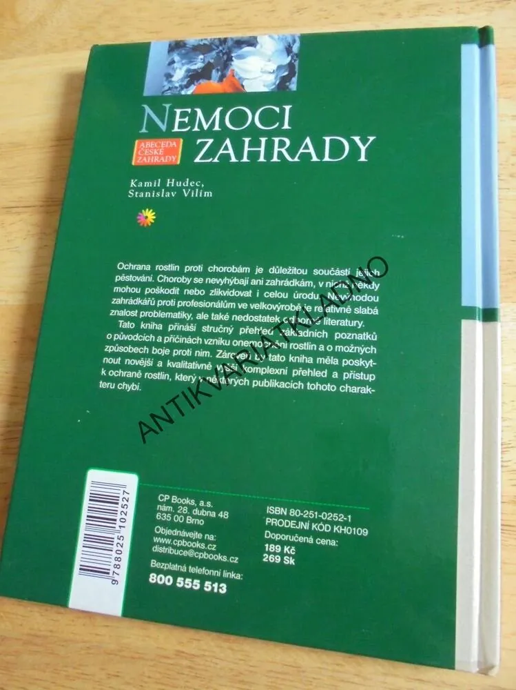 NEMOCI ZAHRADY, ABECEDA ČESKÉ ZAHRADY, HUDEC