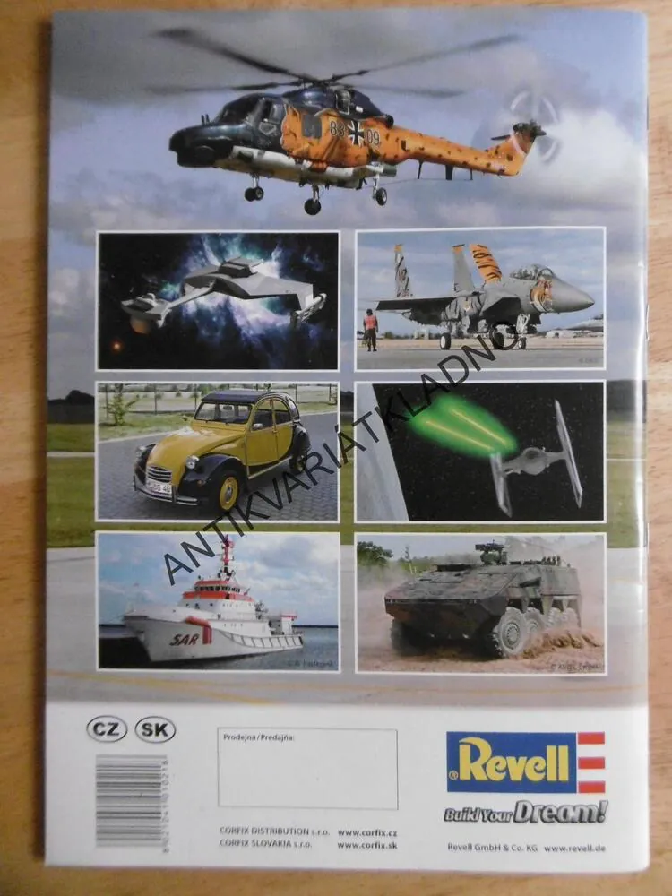REVELL, MODEL KATALOG, CZ, SK, 2011, SPECIÁLNÍ EDICE