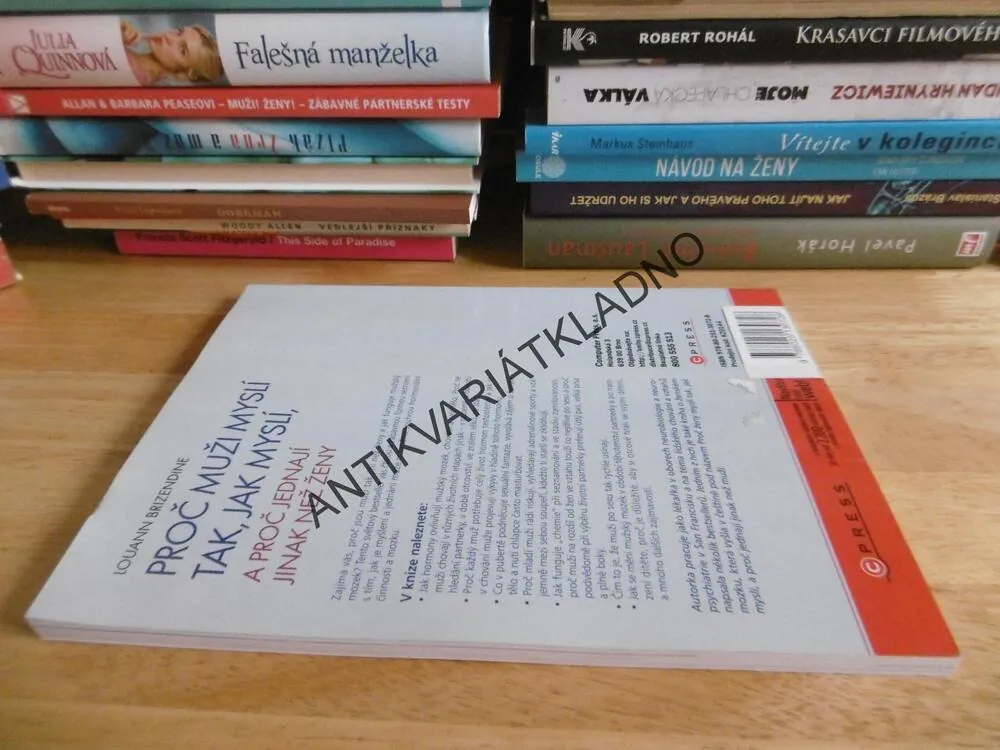 PROČ MUŽI MYSLÍ TAK, JAK MYSLÍ, LOUANN BRIZENDIN, **an