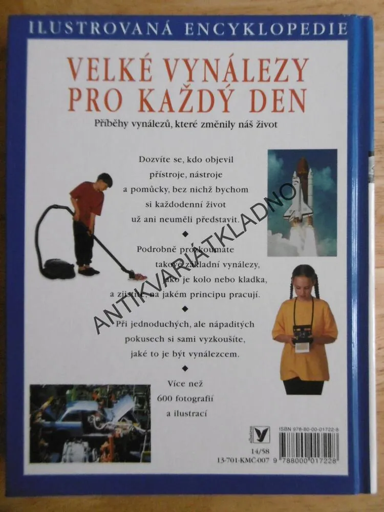 VELKÉ VYNÁLEZY PRO KAŽDÝ DEN, ILUSTROVANÁ ENCYKLOPEDIE, **an