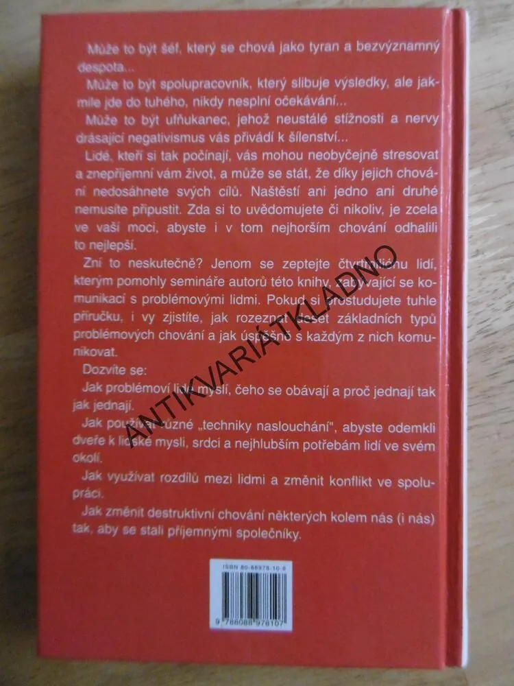 JAK VYCHÁZET S LIDMI, S KTERÝMI SI NEROZUMÍTE, BRINKMAN, KIRSCHNER