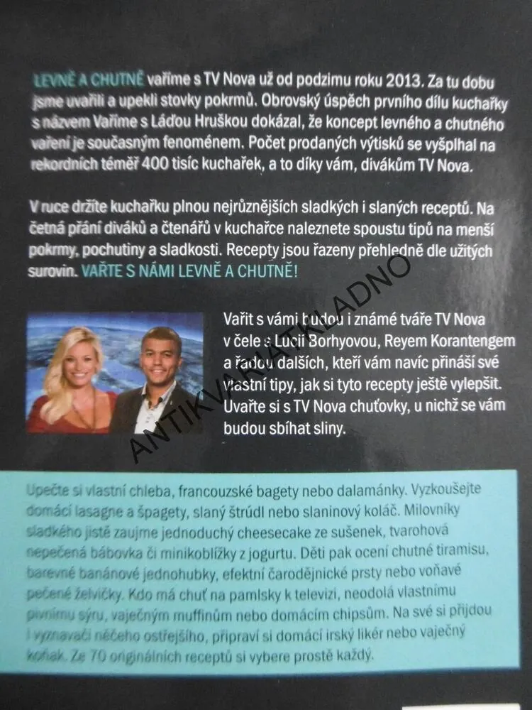 VAŘÍME S NOVOU LEVNĚ A CHUTNĚ..., LÁĎA HRUŠKA, **an