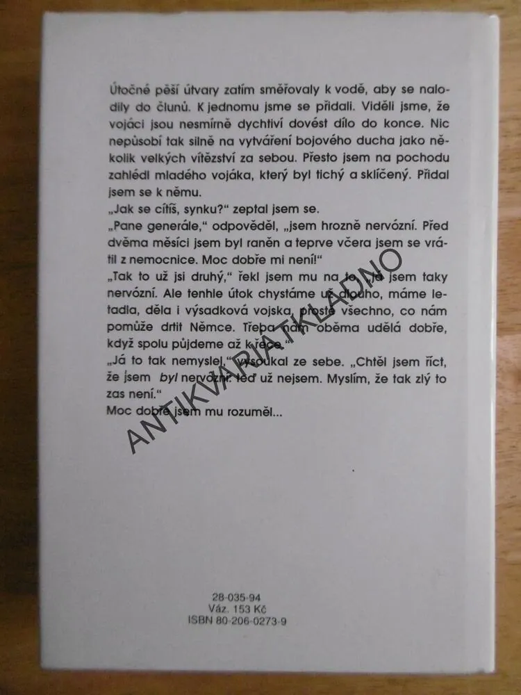 INVAZE DO EVROPY, DWIGHT D. EISENHOWER, **an