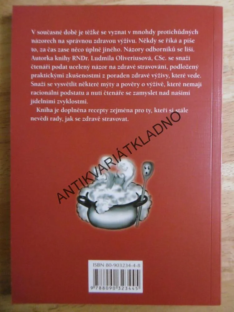 MÝTY A POVĚRY O VÝŽIVĚ, LUDMILA OLIVERIUSOVÁ -AUTOGRAM, **an