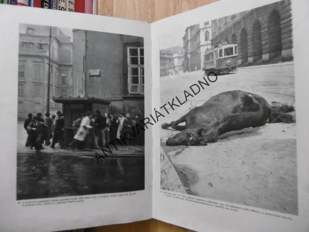 SRDCE PRAHY V PLAMENECH, 106 FOTOGRAFIÍ OLDŘICH SMOLA, KAREL DOSKOČIL