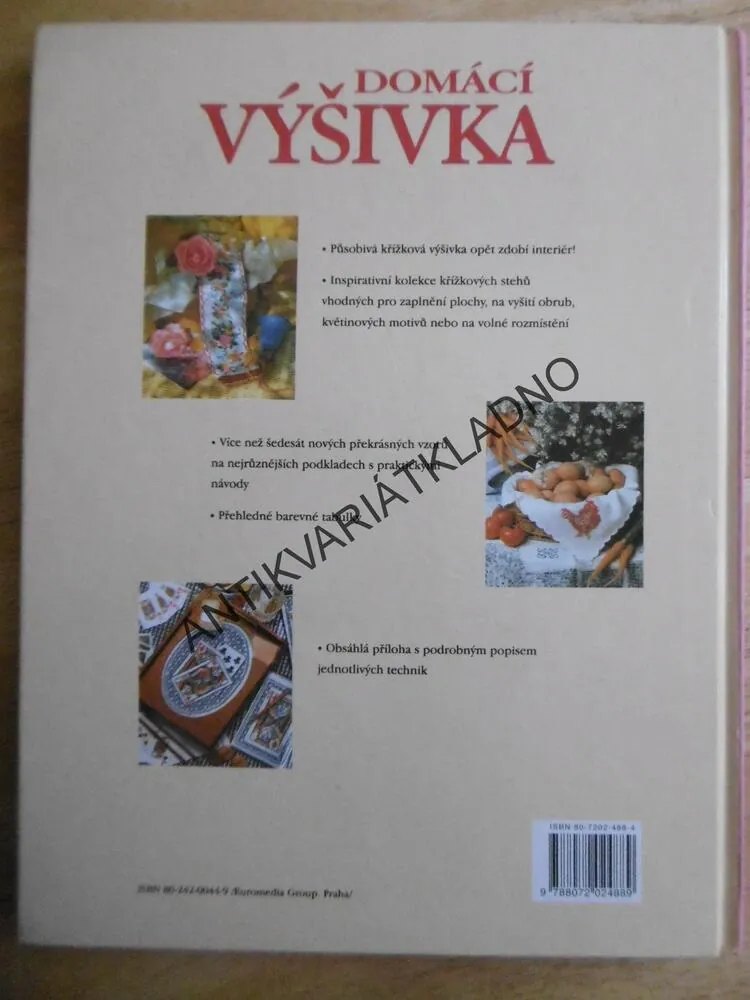 DOMÁCÍ VÝŠIVKA, KŘÍŽKOVÝ STEH, MELINDA COSS