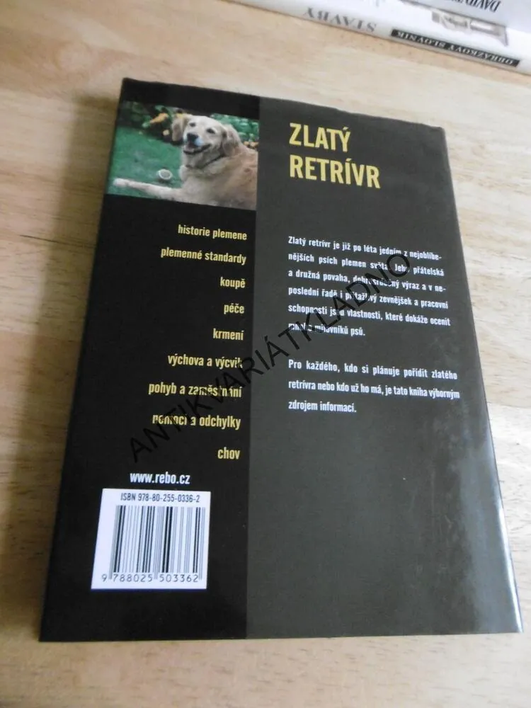 ZLATÝ RETRÍVR, ESTHER VERHOEF,**an