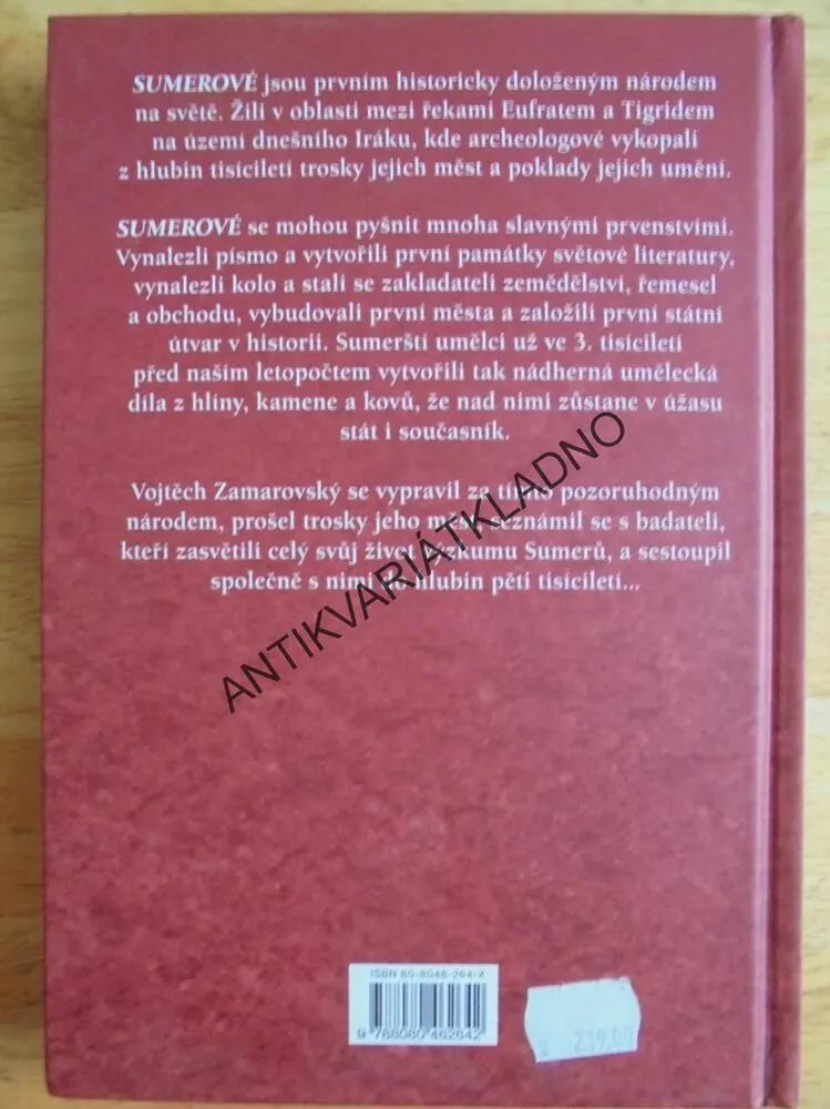NA POČÁTKU BYL SUMER, ZAMAROVSKÝ, **an
