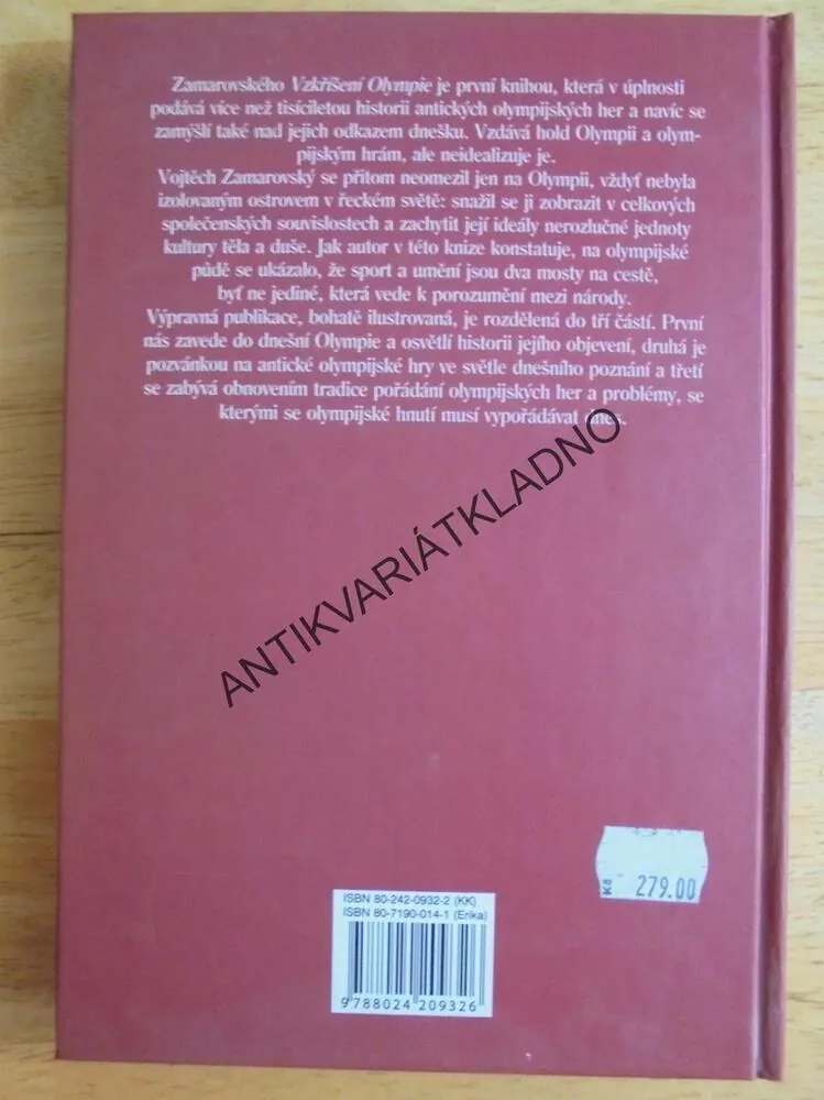 VZKŘÍŠENÍ OLYMPIE, ZAMAROVSKÝ, ŘECKO