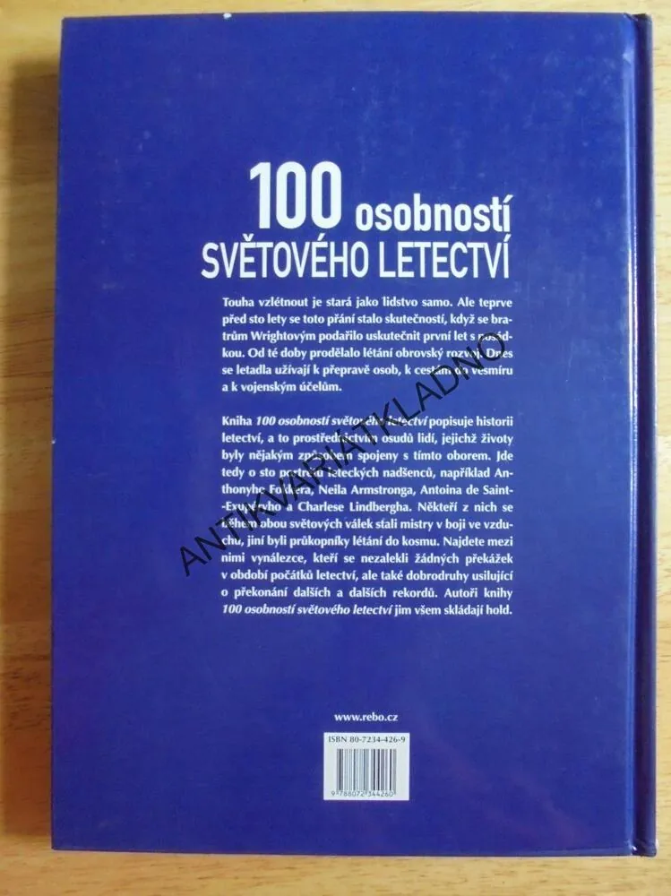 100 OSOBNOSTÍ SVĚTOVÉHO LETECTVÍ, 2006, **an