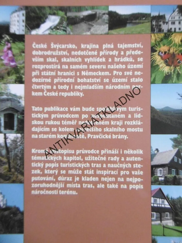 NÁRODNÍ PARK ČESKÉ ŠVÝCARSKO, DO KAPSY, **an
