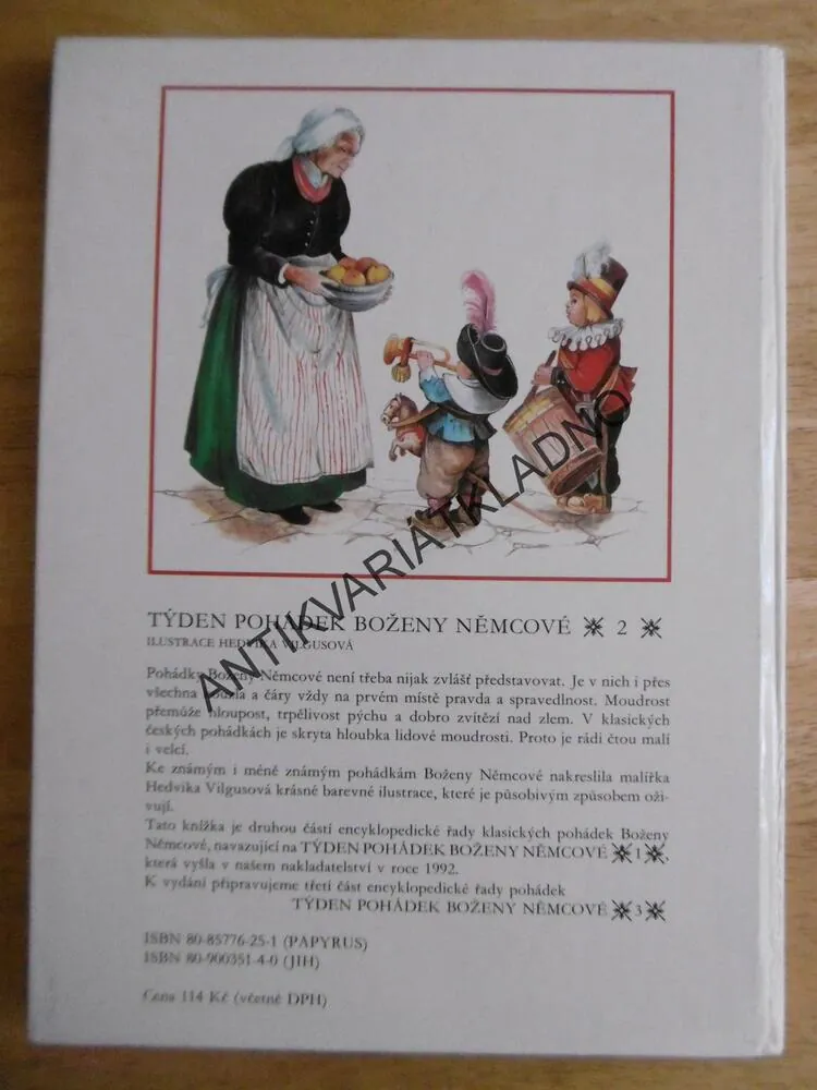 TÝDEN POHÁDEK BOŽENY NĚMCOVÉ, VILGUSOVÁ