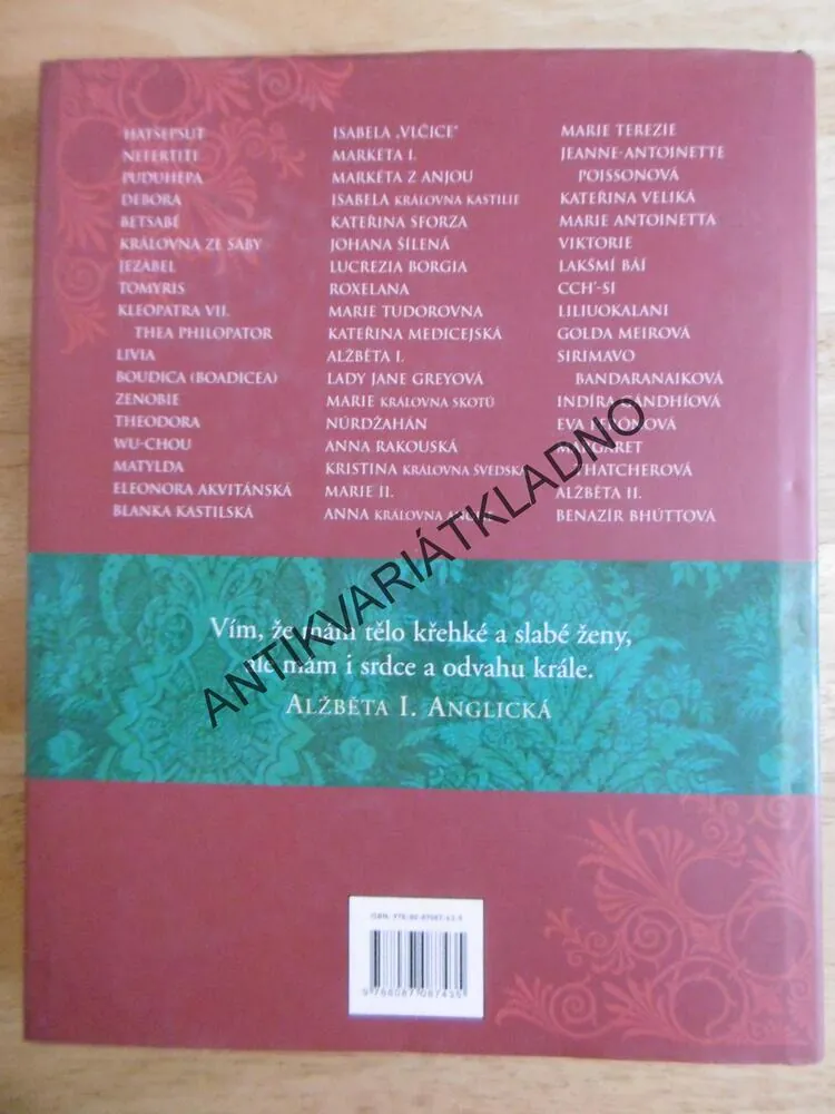 KRÁLOVNY, CÍSAŘOVNY, KONKUBÍNY, PADESÁT MIMOŘÁDNÝCH ŽEN, CLAUDIA GOLD, **an