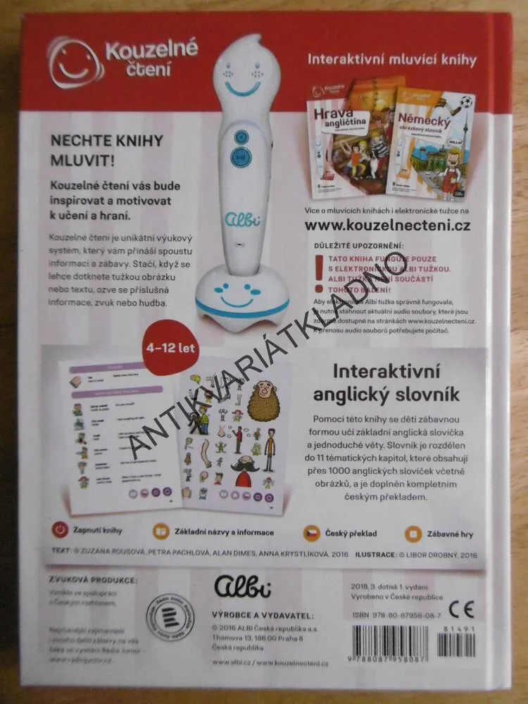 ANGLICKÝ OBRÁZKOVÝ SLOVNÍK, ANGLICKY - ČESKY, **an