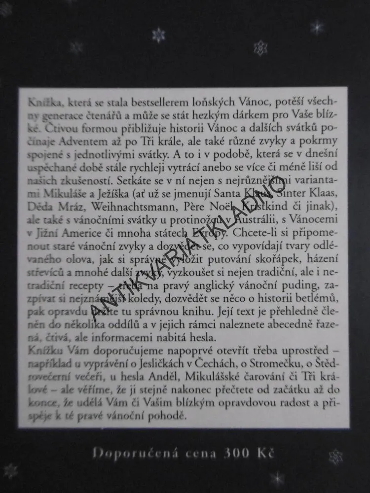 MALÁ ENCYKLOPEDIE VÁNOC, VALBURGA VAVŘINOVÁ, **an