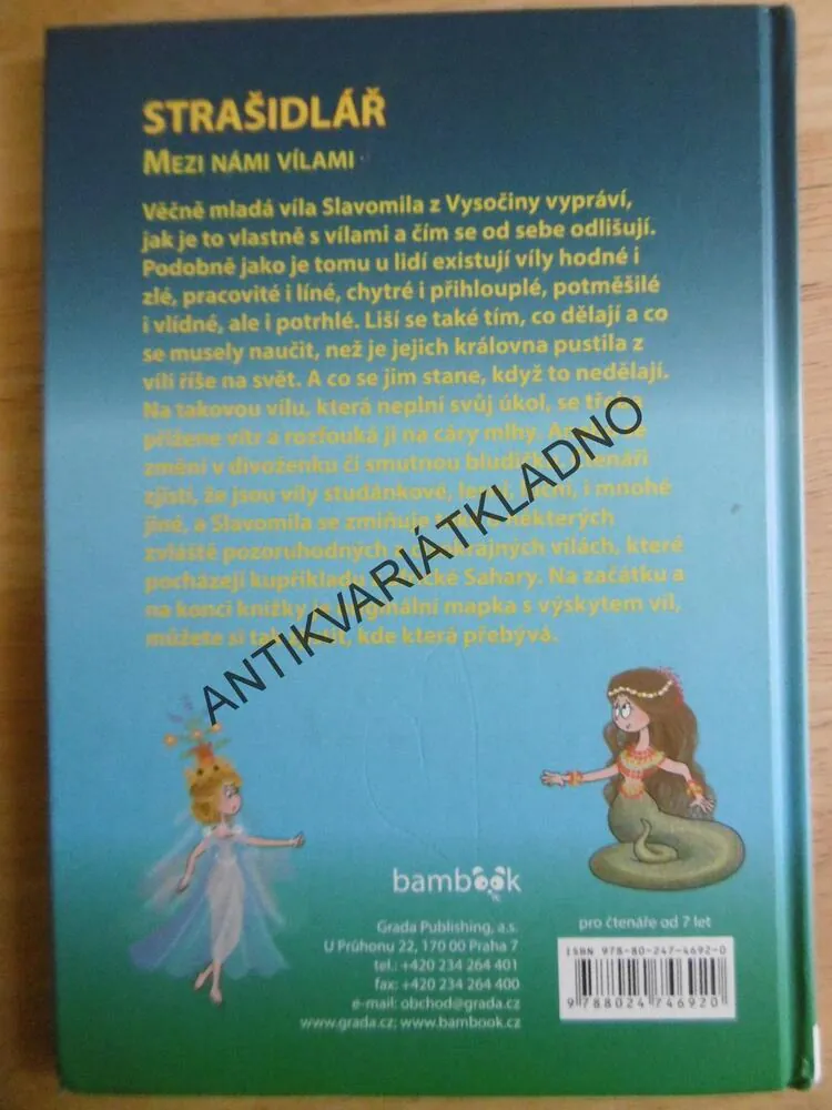 STRAŠIDLÁŘ MEZI NÁMI VÍLAMI, HYNEK KLIMEK, ZDENKA ŠTUDLAROVÁ, **an