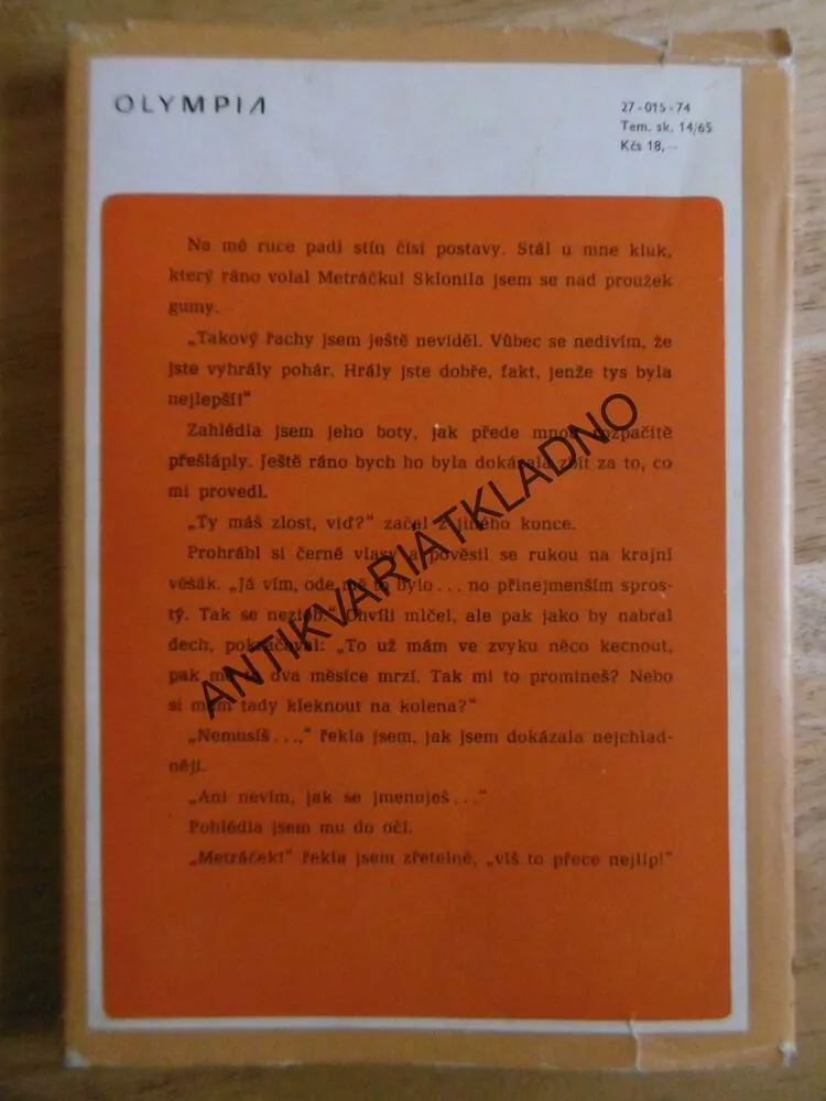METRÁČEK ANEB NEMOŽNĚ TLUSTÁ HOLKA, STANISLAV RUDOLF, **an