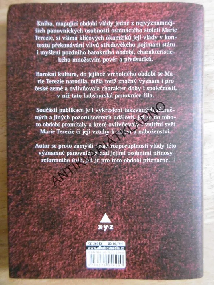 MARIE TEREZIE, ZÁHADY A MYSTÉRIA, VLADIMÍR LIŠKA, **an