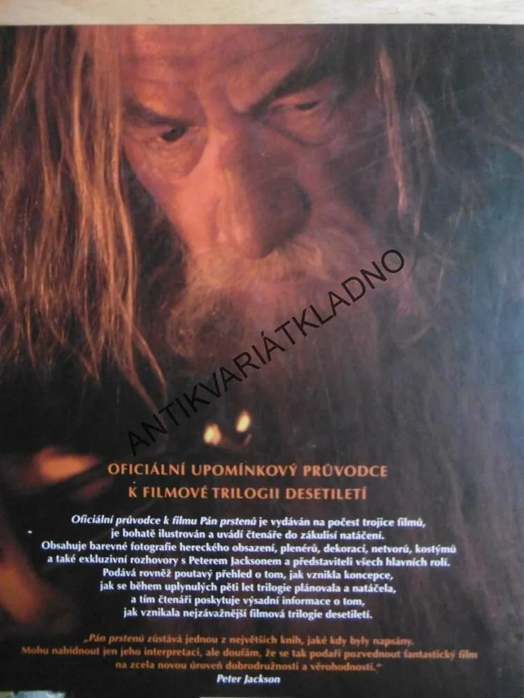 PÁN PRSTENŮ, OFICIÁLNÍ FILMOVÝ PRŮVODCE, BRIAN SIBLEY, **an
