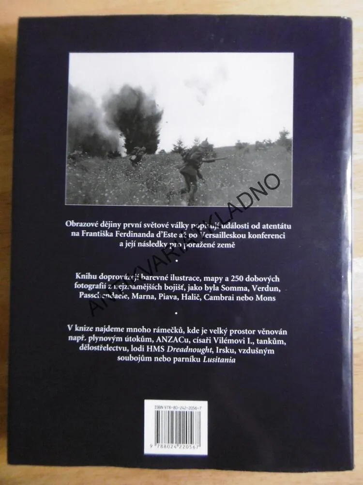 OBRAZOVÉ DĚJINY PRVNÍ SVĚTOVÉ VÁLKY, ANDY WIEST, **an