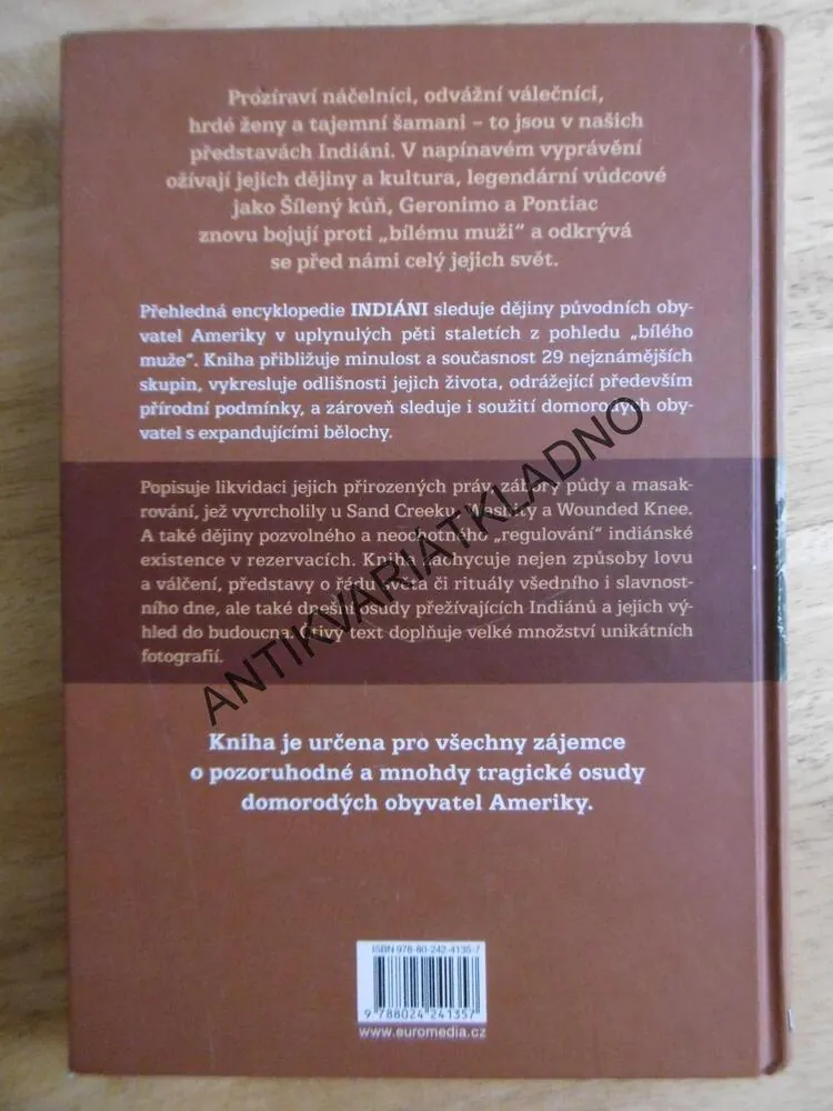 INDIÁNI PRAOBYVATELÉ SEVERNÍ AMERIKY, AMERIKA, THOMAS JEIER, **an