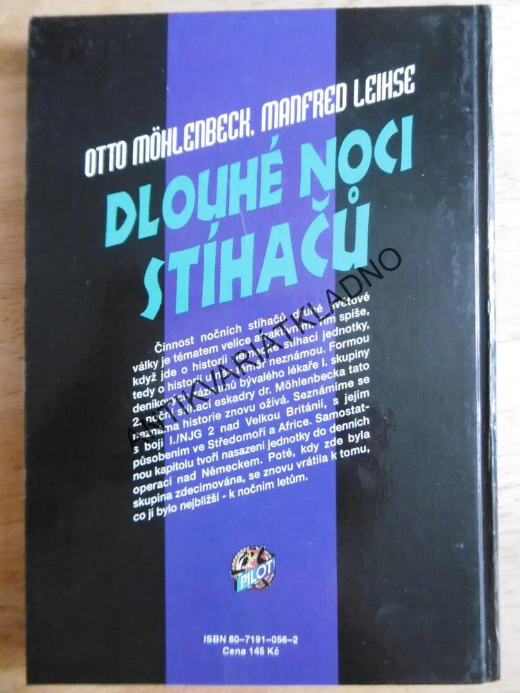 DLOUHÉ NOCI STÍHAČŮ, OTTO MÖHLBECK, **an