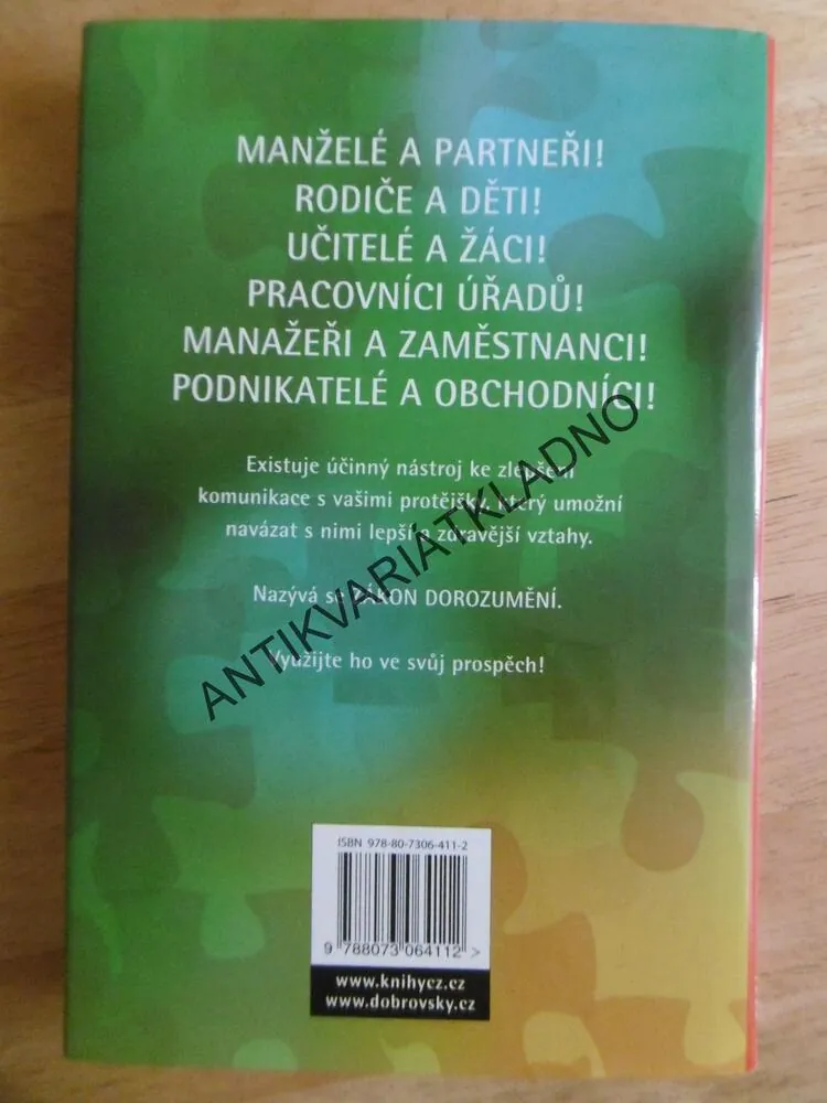 ZÁKON DOROZUMĚNÍ, MICHAEL J. LOSIER, **an