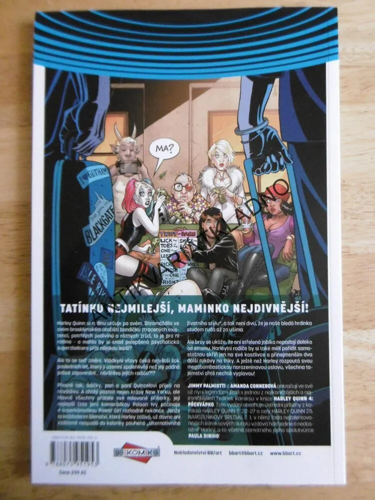 HARLEY QUINN, PŘEKVÁPKO, KOMIKS DC COMICS, **an