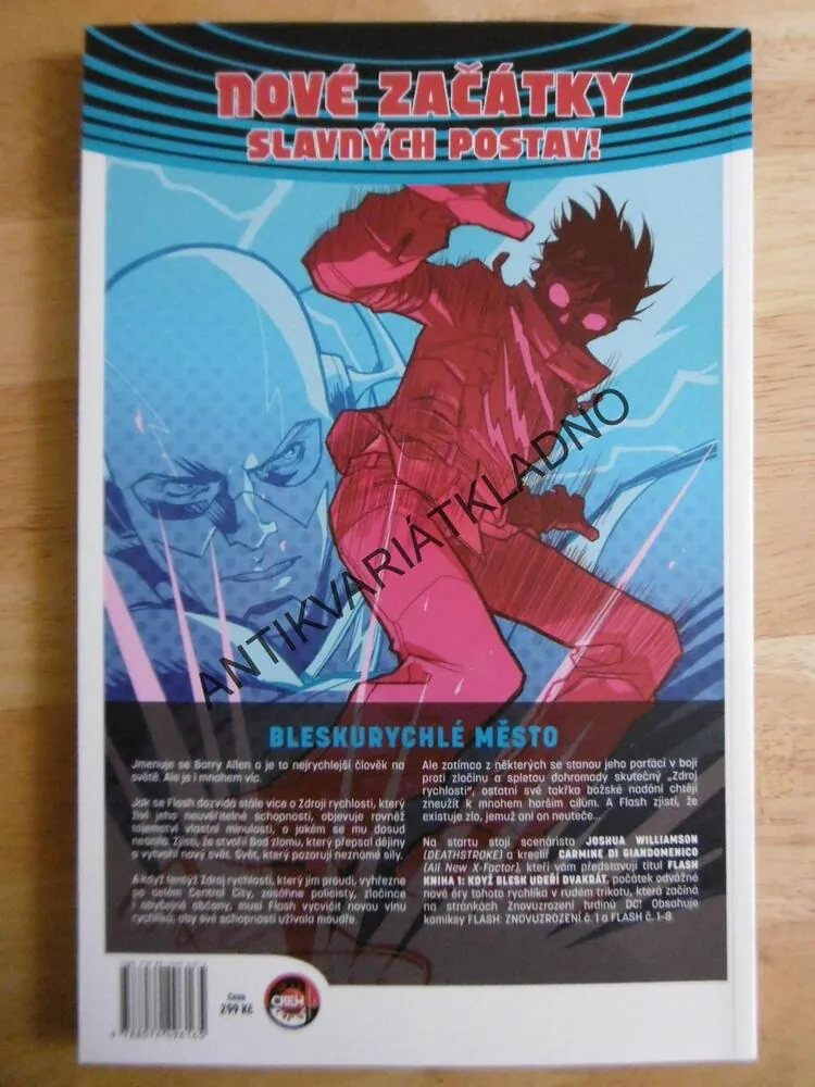 FLASH, KDYŽ UDEŘÍ BLESK DVAKRÁT, KOMIKS DC COMICS, **an