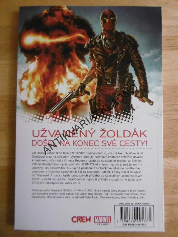 DEADPOOL, VŠECHNO DOBRÉ..., KOMIKS MARVEL, **an