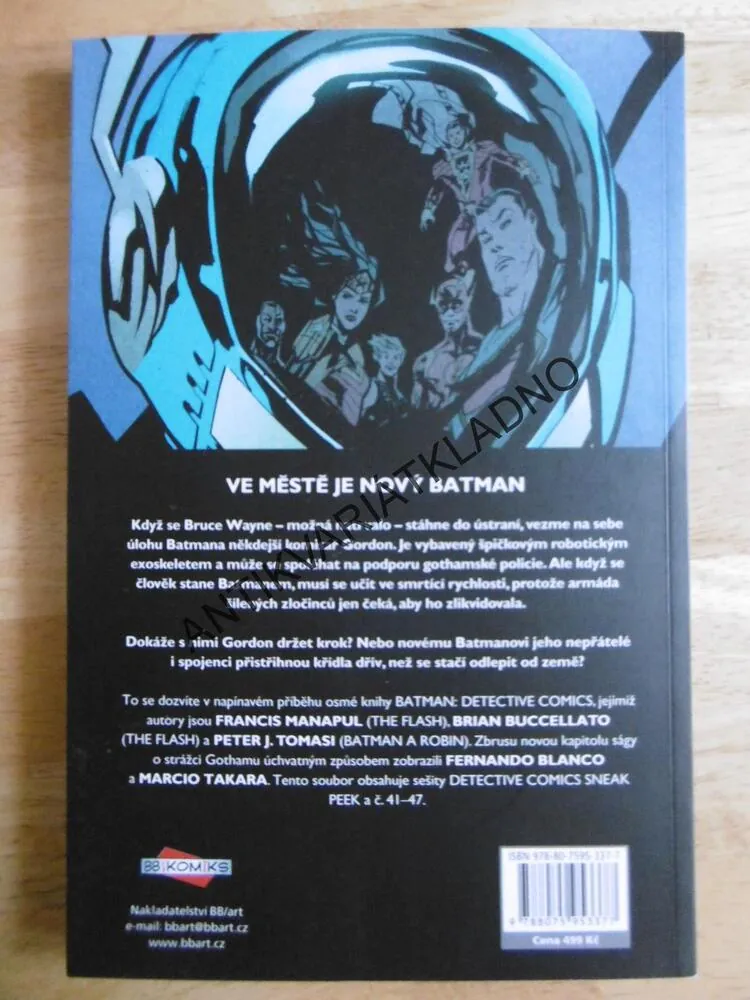 BATMAN, DETECTIVE COMICS, KREV HRDINŮ, KOMIKS DC COMICS, **an