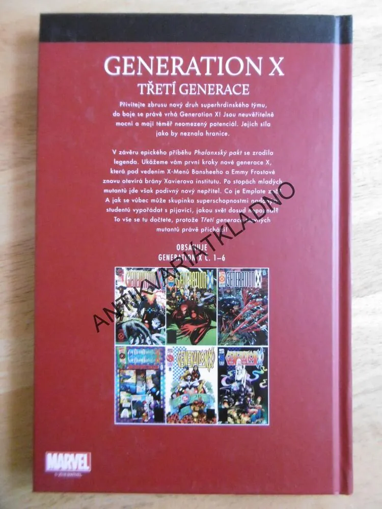 GENERATION X, KOMIKS MARVEL 61., **an