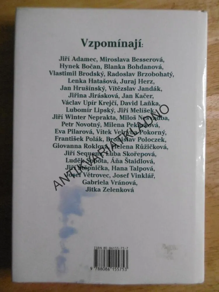 TAKOVÝ BYL JIŘÍ SOVÁK, HEREC FILM, BESSEROVÁ