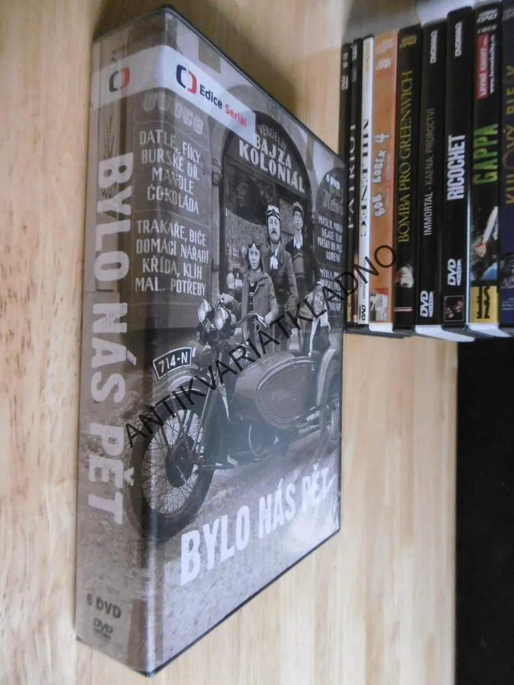 BYLO NÁS PĚT, 6 X DVD FILM