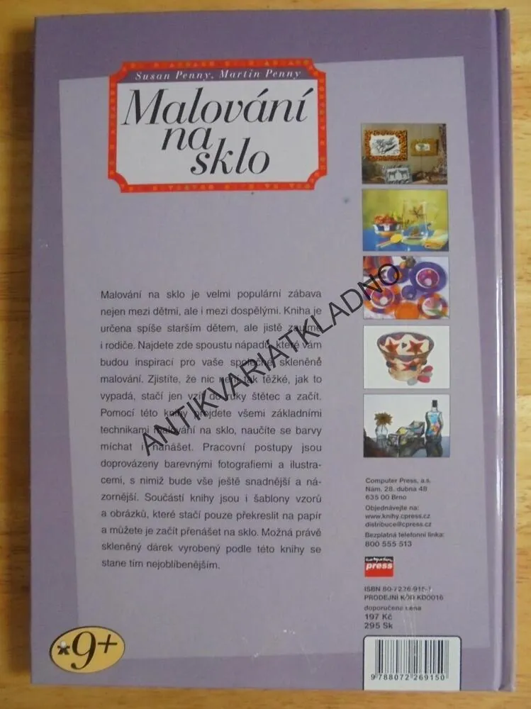 MALOVÁNÍ NA SKLO, DĚTSKÁ DÍLNA, PENNY, HOBBY, **an