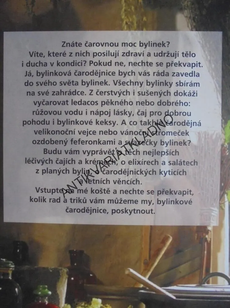 KOUZLA Z BYLINKOVÉ ZAHRÁDKY 1., ELÍXÍRY,ČAJE, MAST
