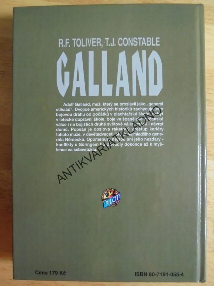 GALLAND, GENERÁL,TOLIVER,CONSTABLE, LETECTVÍ