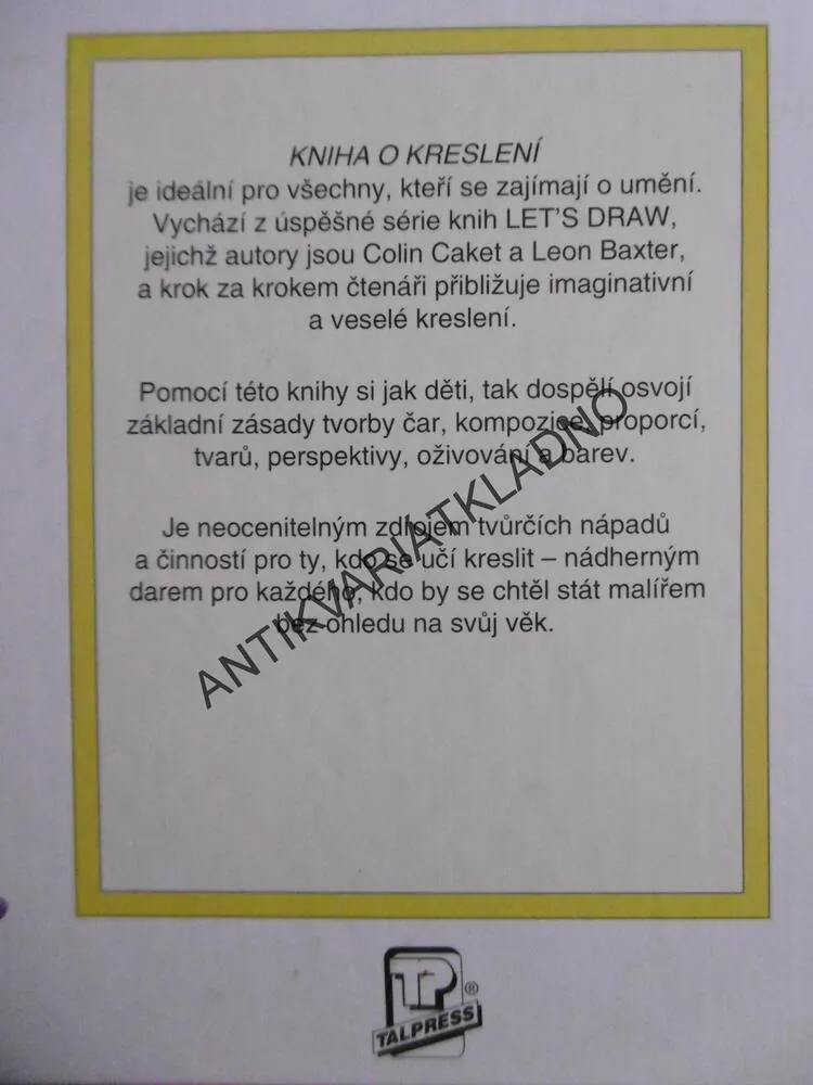KNIHA O KRESLENÍ, LEON BAXTER, **an