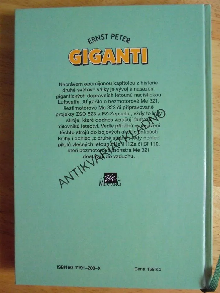 GIGANTI, ERNST PETER, LETECTVÍ, **an