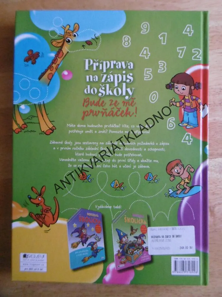 PŘÍPRAVA NA ZÁPIS DO ŠKOLY, BUDE ZE MĚ PRVŇÁČEK, **an,  **an