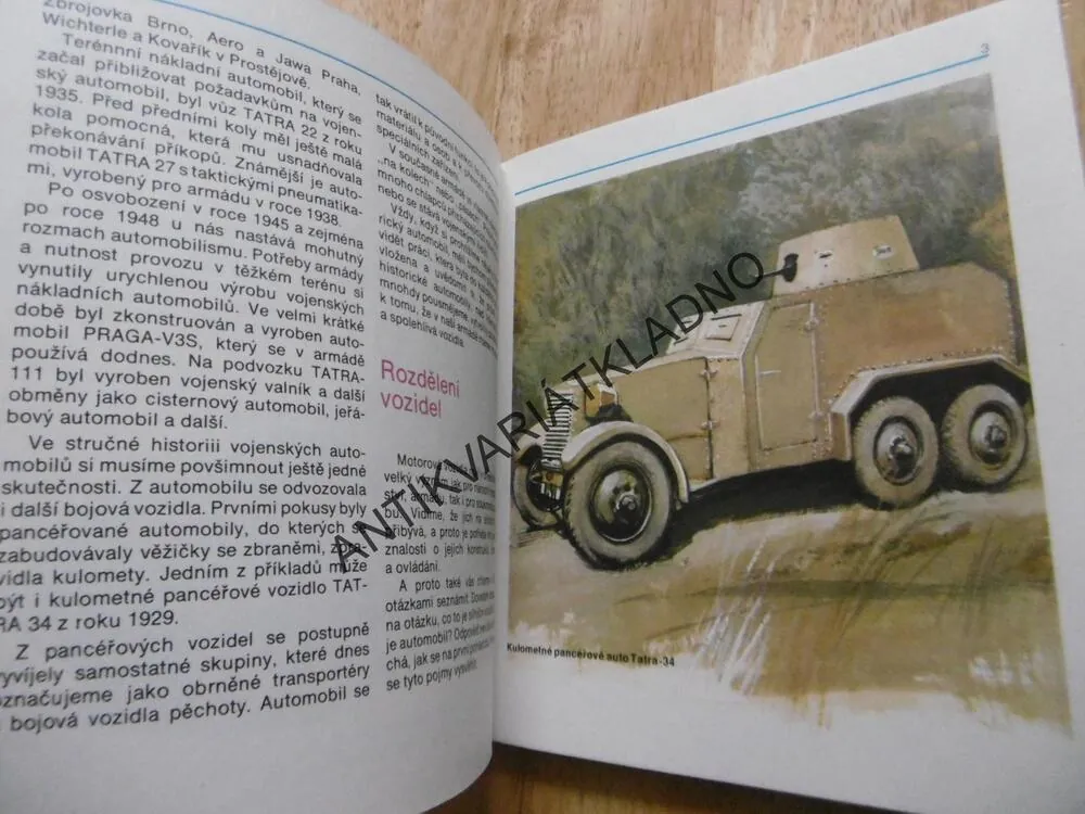 AUTOMOBIL V ARMÁDĚ, RICHTER, HEJL, **an