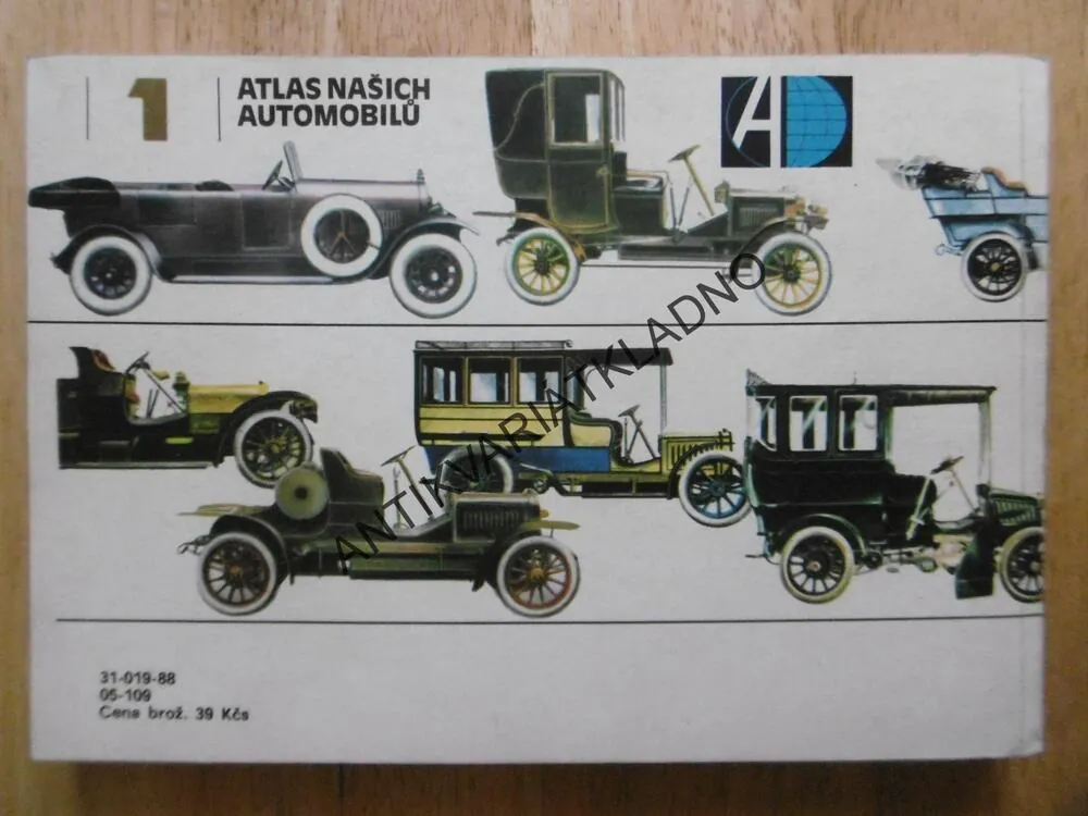 ATLAS NAŠICH AUTOMOBILŮ 1., ADOLF KUBA, **an