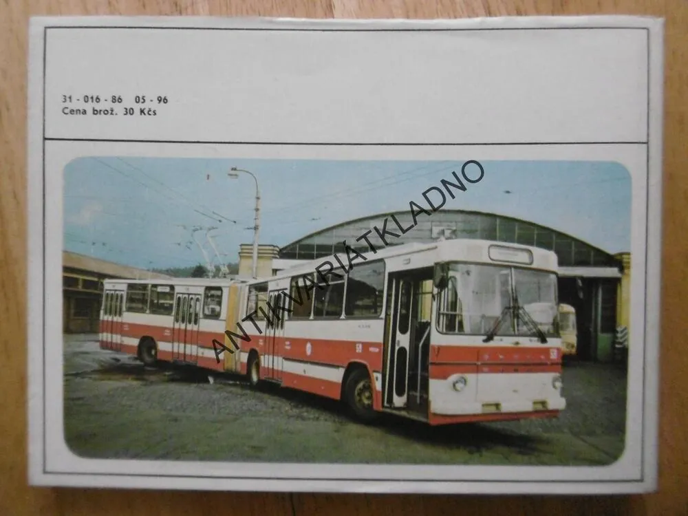 ATLAS TROLEJBUSŮ, MHD, AUTOBUS, HOLUB, VYCHODIL, ČERMÁK, **an