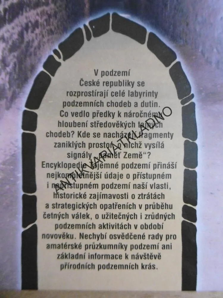 TAJEMNÉ PODZEMÍ 1. PRAHA, MILOŠ ŠTRAUB, JITKA LENKOVÁ, **an
