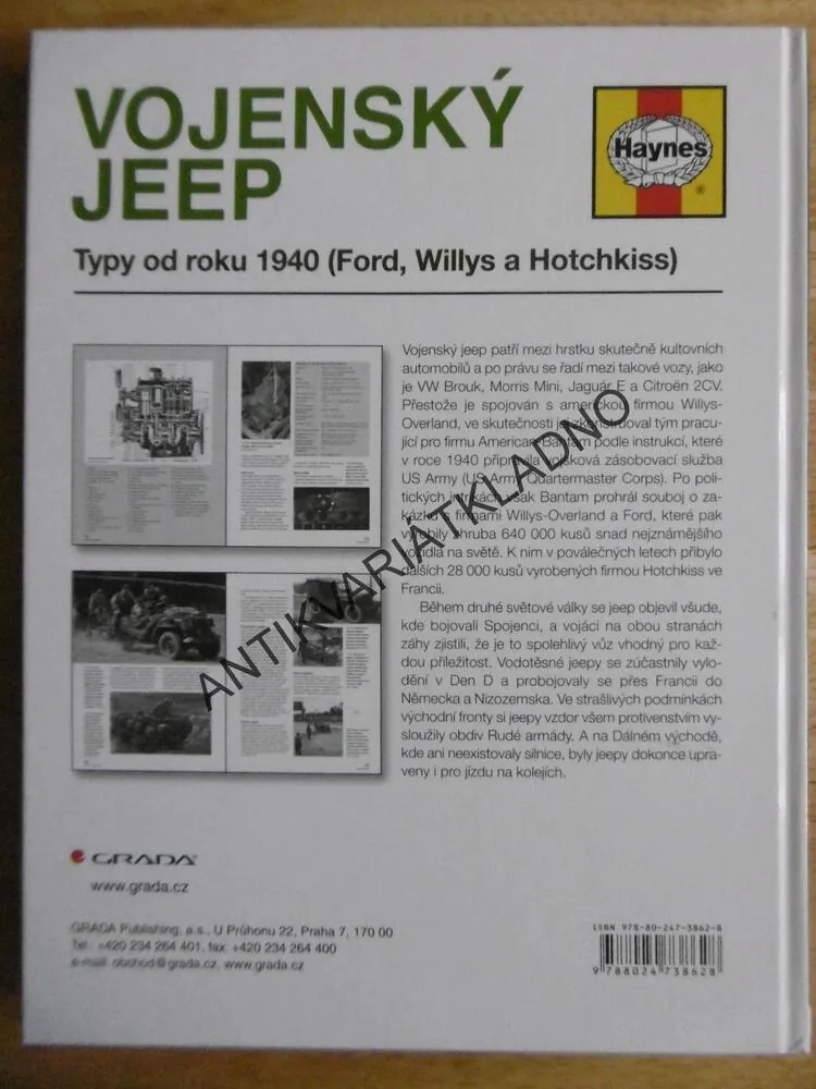 VOJENSKÝ JEEP, TYPY OD ROKU 1940, DOPRAVA, VÁLKA, **an