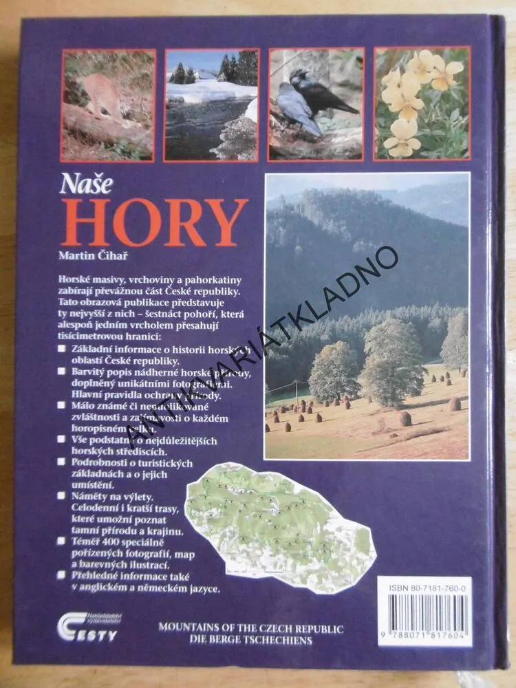 NAŠE HORY, MARTIN ČIHAŘ, **an