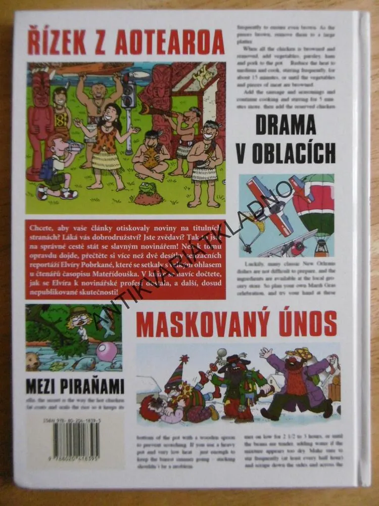 SENZAČNÍ REPORTÁŽE ELVÍRY POBRKANÉ, MATEŘÍDOUŠKA, **an
