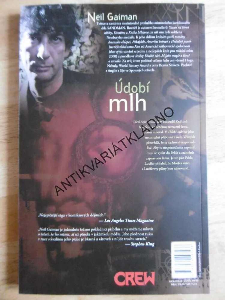 SANDMAN, UDOLÍ MLH, 4.., NEIL GAIMAN, KOMIKS VERTIGO, **an
