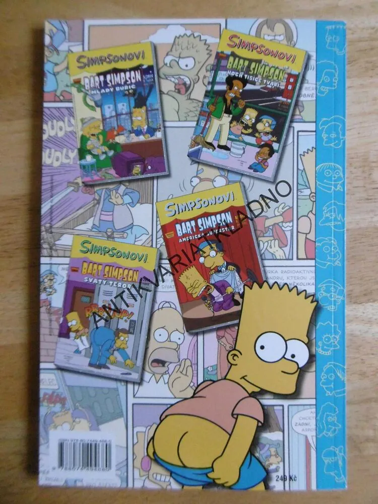 VELKÁ DAREBÁCKÁ KNIHA BARTA SIMPSONA, KOMIKS, **an